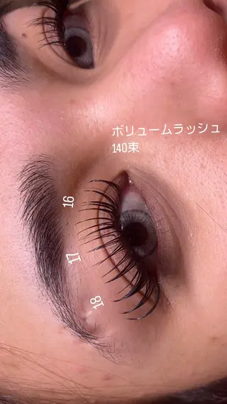 マツエク・マツパ MAKOTO🌹 Amaranth金山のマツエク・マツパデザイン