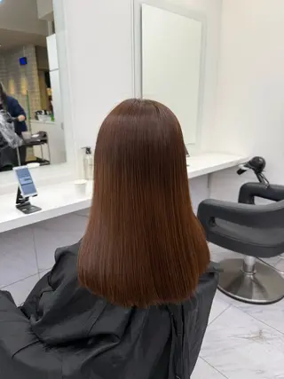 ロング カラー ヘアアレンジ 💗横浜美容室 💗HARUNAのヘアスタイル