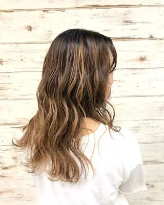 セミロング ヘアアレンジ 高橋 みく/ minim 暖色のヘアスタイル