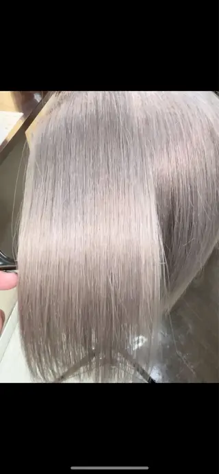 ロング カラー 上野 瑞貴のヘアスタイル