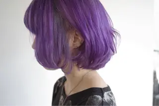 ミディアム カラー ハイトーン/レイヤー /ケアブリーチ石川治のヘアスタイル