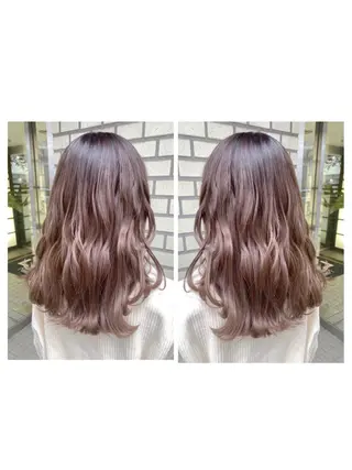 セミロング カラー ブリーチ/髪質改善 🍊店長MASAKiのヘアスタイル