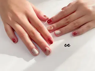 カラー ネイル C C🌼のネイルデザイン