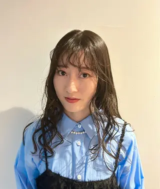 ロング パーマ Lumier de mashu所属・nana/ボブ/ レイヤー/メンズのヘアスタイル