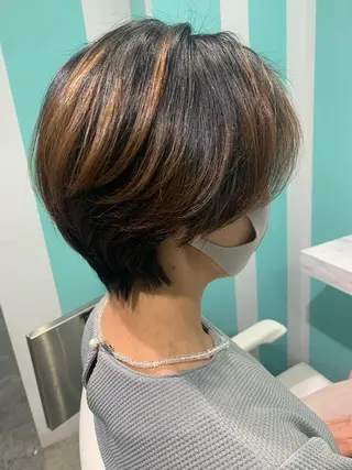 ショート 高橋 奈津沙のヘアスタイル