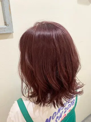 ショート カラー 透明感/ 美髪矯正/田中恭のヘアスタイル