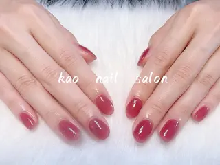 ネイル kao nail マグネット/長さだしのネイルデザイン