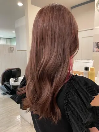 ロング カラー Lita. hairdesign所属・kako ／透明感カラー🤍のヘアスタイル
