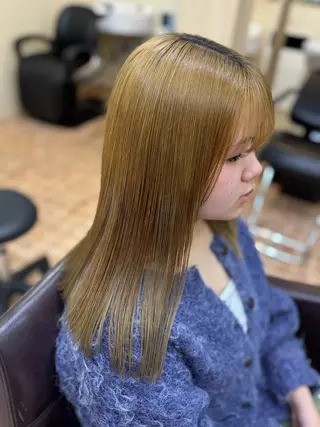 セミロング 生澤 千尋のヘアスタイル