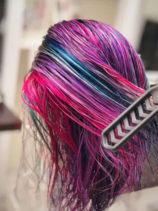 カラー これた🧸ヘアメ職人 ♡髪質改善♡カラーのヘアスタイル