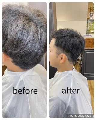 メンズ 石井 里佳のヘアスタイル