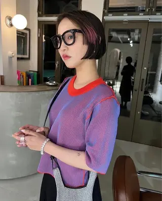 ショート カラー 丹治 一輝ボブ/ショートのヘアスタイル