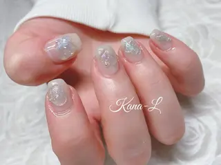 カラー ネイル 芦辺 香奈のネイルデザイン