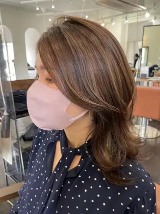 ミディアム 【店長】ショート 似合わせ🦩相羽里美のヘアスタイル