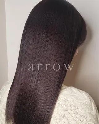 ロング カラー arrow🖤 もえみのヘアスタイル
