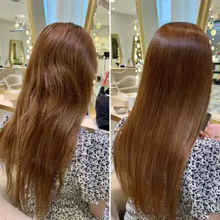 ロング カラー パーマ ヘアアレンジ メンズ キッズ ネイル マツエク・マツパ アイブロウ 《褒められる》 透明感カラー/小嶋のヘアスタイル