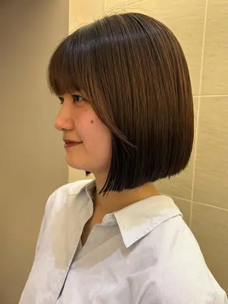 ショート 《無料カットモデル / perm》ナミのヘアスタイル