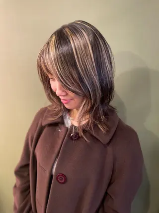 セミロング カラー PATH-hair. storeのヘアスタイル
