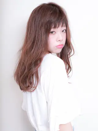 セミロング カラー ハイライト/髪質改善 ✂️十河祐輝のヘアスタイル