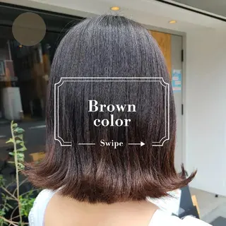 ミディアム カラー ヘアアレンジ terra✂️川嶋 大輔のヘアスタイル
