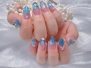 ネイル 💙羽生 彩光💙のネイルデザイン