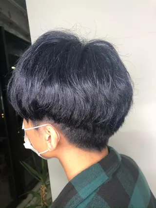 カラー メンズ 山下 皐介のヘアスタイル