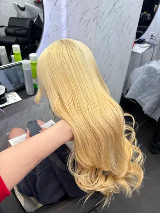 ロング カラー hair salon dot. mooda 韓国風サロン 町田店所属・韓国風ヘア🎀🩶 /♡𝓝𝓸𝓪♡のヘアスタイル