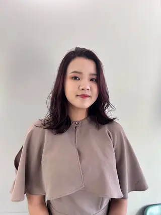 カラー ブリーチモデル/栄/ さあらのヘアスタイル