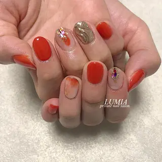 ネイル nail&eyelash Rine所属・Rine 放出 (リネ)のネイルデザイン