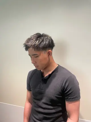 メンズ acroあべの店所属・🧸顔周りカット /透明感🎀のヘアスタイル