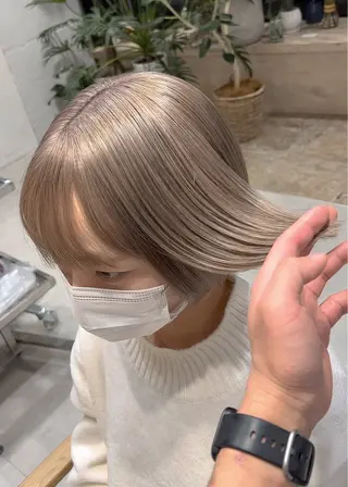 ショート カラー 荒牧 大夢のヘアスタイル