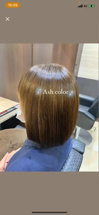 カラー ⭐️似合わせアップ ⭐️並木奏絵のヘアスタイル