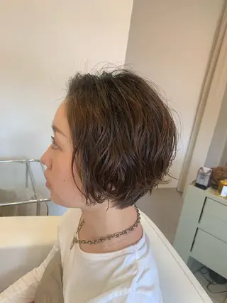 ショート ulu.久保田 加奈子のヘアスタイル