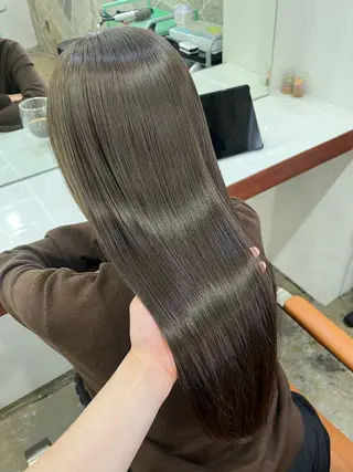 ロング カラー HEW所属・Sanaダブルカラー ✨️パルコ徒歩1分のヘアスタイル