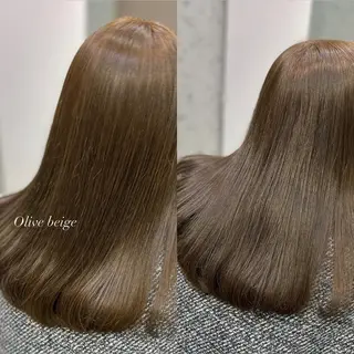 セミロング カラー ヘアアレンジ GO TODAY SHAiRE SALON 原宿verno店所属・完全💗マンツーマン marinのヘアスタイル