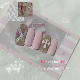 ネイル coco.nail/ y2k/ワンホンのネイルデザイン
