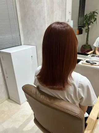 ミディアム カラー 💙まこと💙艶 カラー(Rico)のヘアスタイル