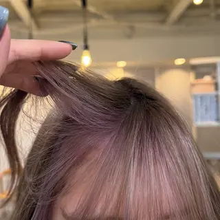 ミディアム カラー fand / HINAのヘアスタイル