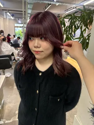 カラー ハイトーン レイヤー🎀meiのヘアスタイル