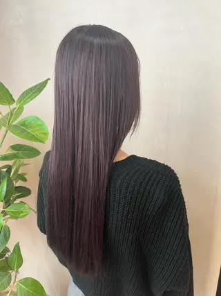 ミディアム 韓国ヘア/ベージュ カラー/髪質改善/涼のヘアスタイル