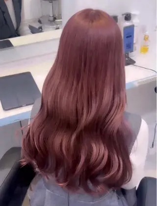 ロング カラー 🎀愛されピンク ラベンダー💜ゆいのヘアスタイル