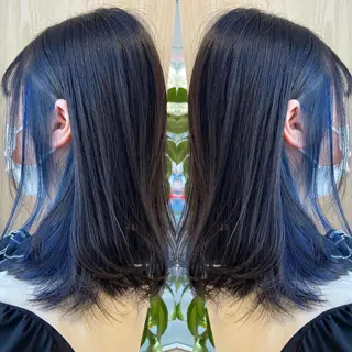 ミディアム カラー 河合秀明/ショート /ボブ/レイヤーのヘアスタイル