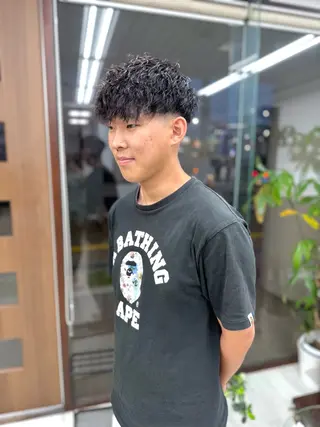 ショート パーマ メンズ メンズパーマの達人 / タカシマダイスケのヘアスタイル