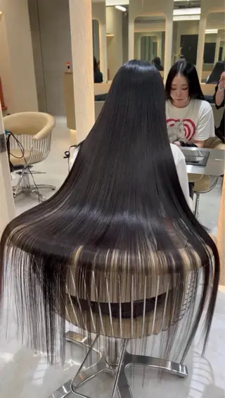 ロング 🫧髪質改善 講師🫧🍎幹細胞のヘアスタイル