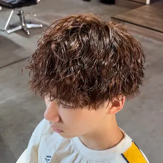 ミディアム 👑曲がる縮毛矯正 /パーマ👑ショウのヘアスタイル