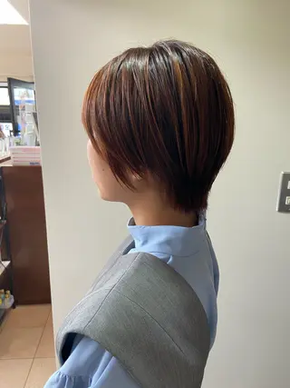 ショート AIRFLOW所属・韓国ヘア ユイカのヘアスタイル