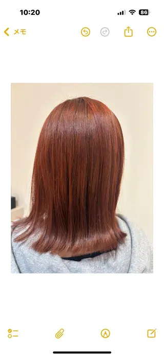 ミディアム 堀 ゆきみのヘアスタイル