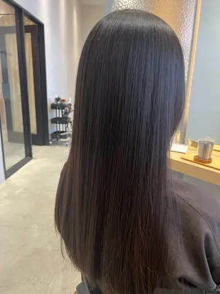 ロング 小池 夏美のヘアスタイル