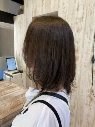 セミロング カラー LA•BEAU赤羽店所属・LA•BEAU赤羽店 のんのヘアスタイル