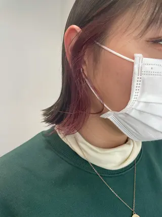 ショート カラー ボブ美容師 /馬場 翼のヘアスタイル